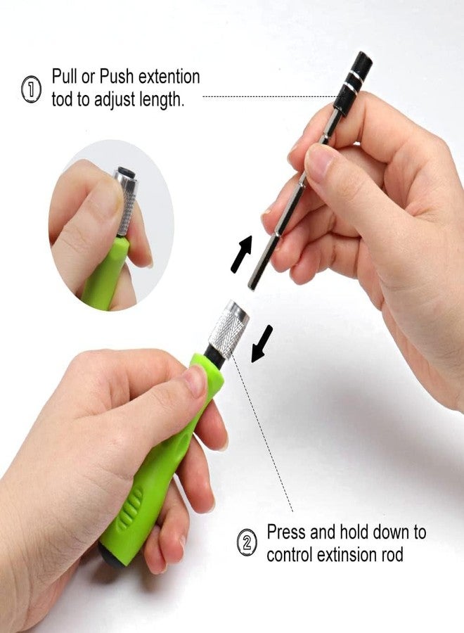 KRYLAR-32 in 1 Small Screwdriver Set, Mini Magnetic Screwdriver Set Contains 30 Bits Precision Repair Tool Kit, Torx Screwdriver Tool Sets for Eyeglass, Watch, Phones, Laptop, Computers, Toys. - Image 2